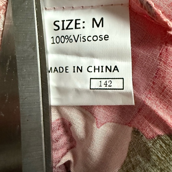 Dokotoo Womens Summer Casual Boho V Neck Flowy Swing A-Line Mini Dress M - Picture 7 of 8